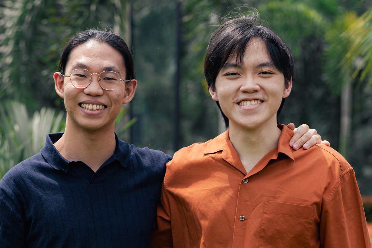 Jerel and Kay Hng, founders of 1UP! Sales AI